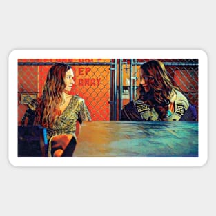 Earp Sisters Shitty Fake Birthday Sticker